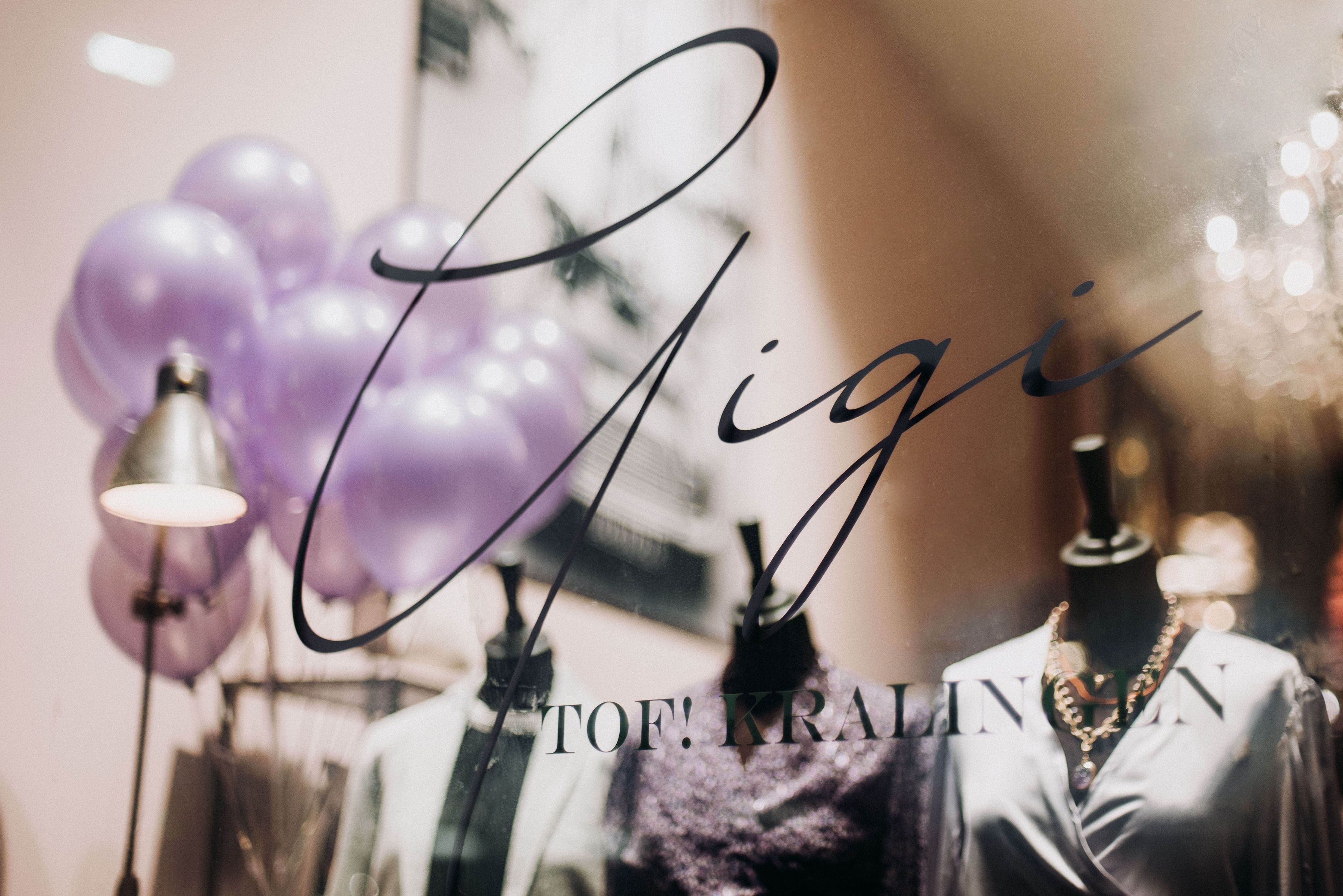 Ballonnen in boutique Gigi TOF! Kralingen